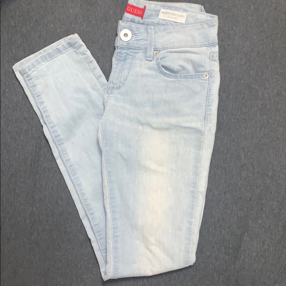 Medium Rise Skinny Jeans